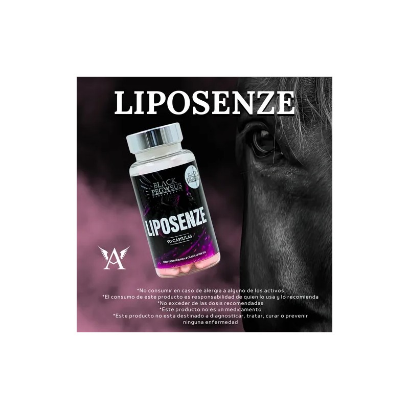 Kit Quemador Liposenze Lipoenzimas Suplemento Cla Cápsulas