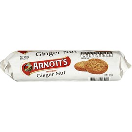Arnott's Ginger Nut Biscuits 250g