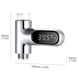 Shower Thermometer Shower Thermometer Instant-Read Thermometers for Bath, Water Temperature Thermometer