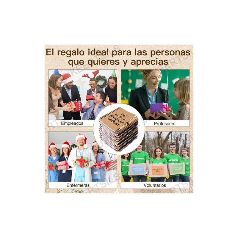 Libreta De Notas Y Plumas Set Regalo Mayoreo 20pcs