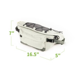 Industrial Utility Sling Bag - Chest Shoulder Crossbody Everyday Carry Backpack for Tactical, Travel, Gym, Sport (Fashionable Light Grey)