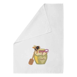 'Honigtopf & Bienenherz' Geschirrhandtuch (TW00034203)