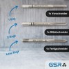Professional Tap M3 Set HSSG 3 Pieces, Tap Cutter |