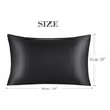 PiccoCasa Satin Pillowcase, Cool Envelope Style Pillowcase, Rayon, Cool to