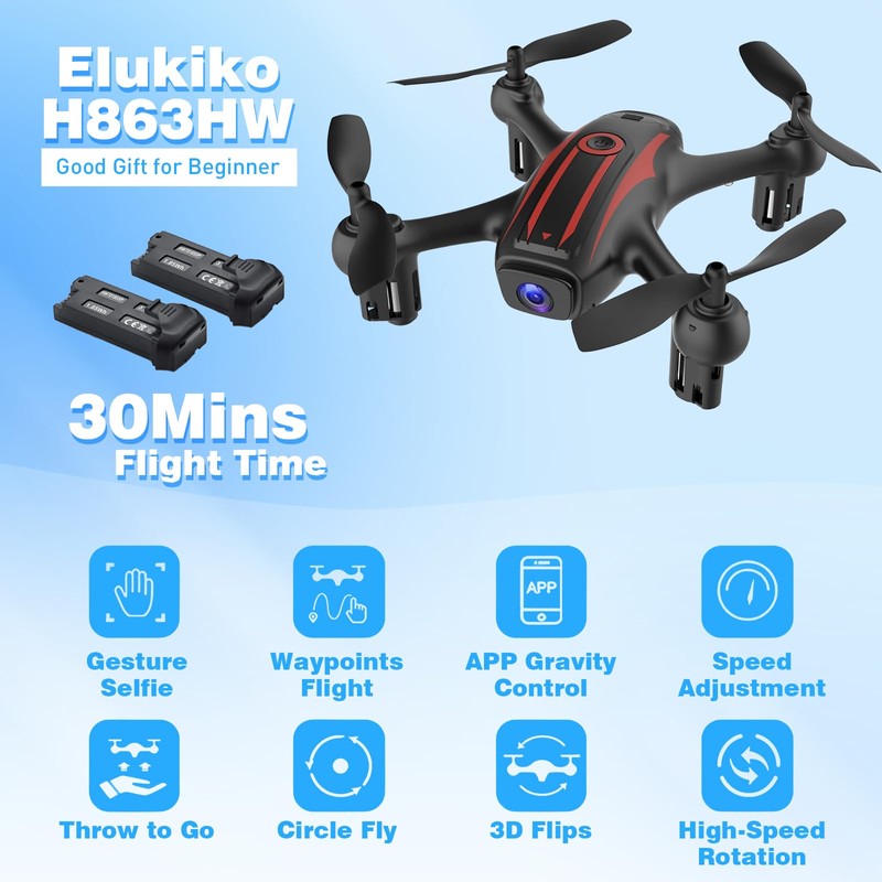 Drones for Kids 8-12, Drone with Camera 1080P for Kids