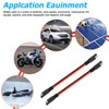 XINLIYA 5PCS 12 Gauge 2 Pin Car Quick Disconnect Polarized