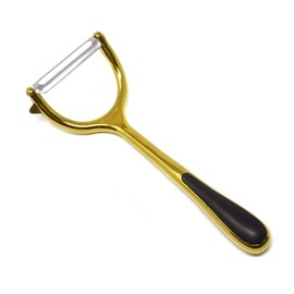Honbay 1PCS Stainless Steel Golden Y Vegetable Fruit Peeler for Kitchen