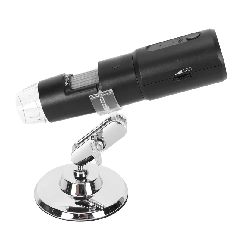 Portable Microscope USB 50X‑1000X Magnification 640x480P Resolution 360 Degree Rotatable