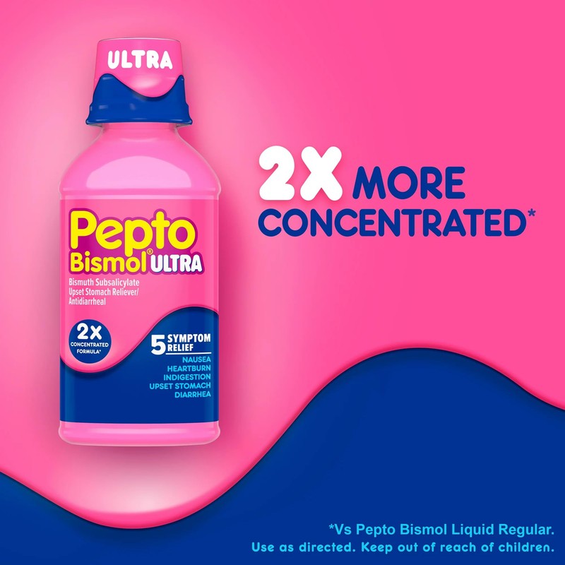 Pepto-Bismol Max Strength Liquid 8 oz