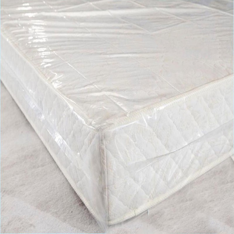 Polythene Plastic Mattress Cover | Heavy Duty Dust Sheet Removal