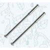 M3 Door Handle Screws SILVER with Bolt Connecting Sleeve Male