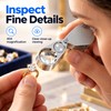 40X Jewelry Loupe Magnifier for Gemstone and Coin Inspection –