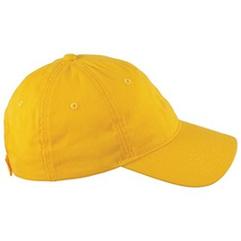 Big Accessories Men's 6-Panel Unstructured Cap, Sunray Yellow, One Size