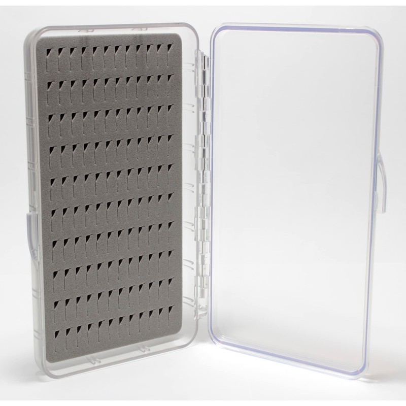 AXISCO Clear Fly Box - M Foam/KM-F