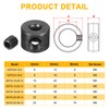 PATIKIL Bore 3 mm Shaft Collar 10 mm OD 8