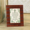 Palm of His Hand Irish Blessing Woodgrain Beaded Board 5
