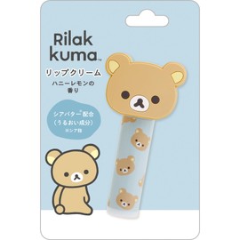 FE41401 Rilakkuma Lip Balm with Mascot (Rilakkuma Honey Lemon Scent)