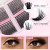 Kit De Extensión De Pestañas 3d Diy Grupos Accesorios 800pcs
