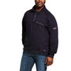 ARIAT mens 1 /4 Zip Flame Resistant, Black, X-Large Tall
