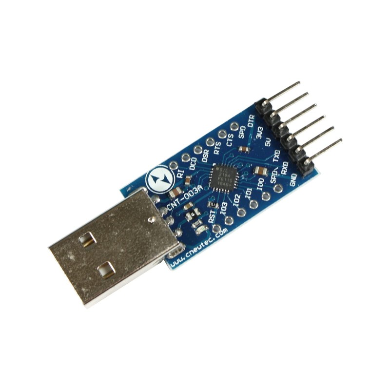 Paradisetronic.com USB UART Converter CP2104 Serial Port/TTL to USB, 3.3V/5V