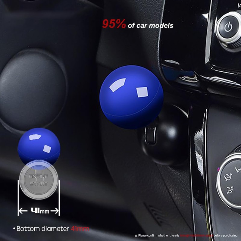 Car One-Touch Start Button with Push-to-Start Rocker Lever,Car Engine Start