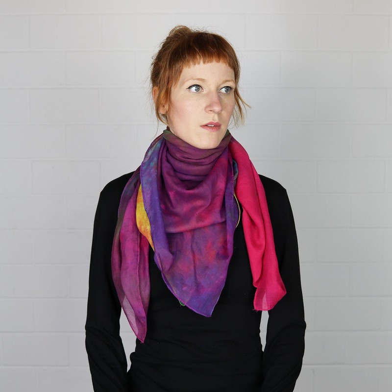 Superfreak® Cotton Cloth Scarf Shawl, 100 x 100 cm, 100%