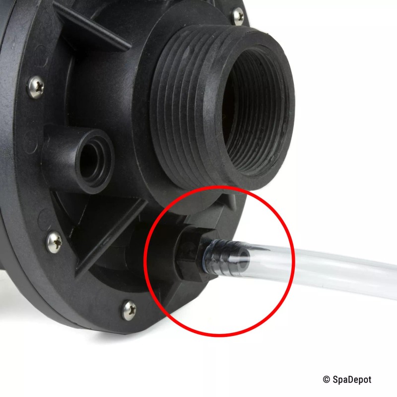 Waterway Drain Plug Barb Adapter for Hot Tub Spa Pumps