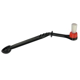 Number-One Coffee Machine Brush Cleaner Nylon Espresso Machine Brush Coffee Cleaning Tool with Spoon (Pack of 2)