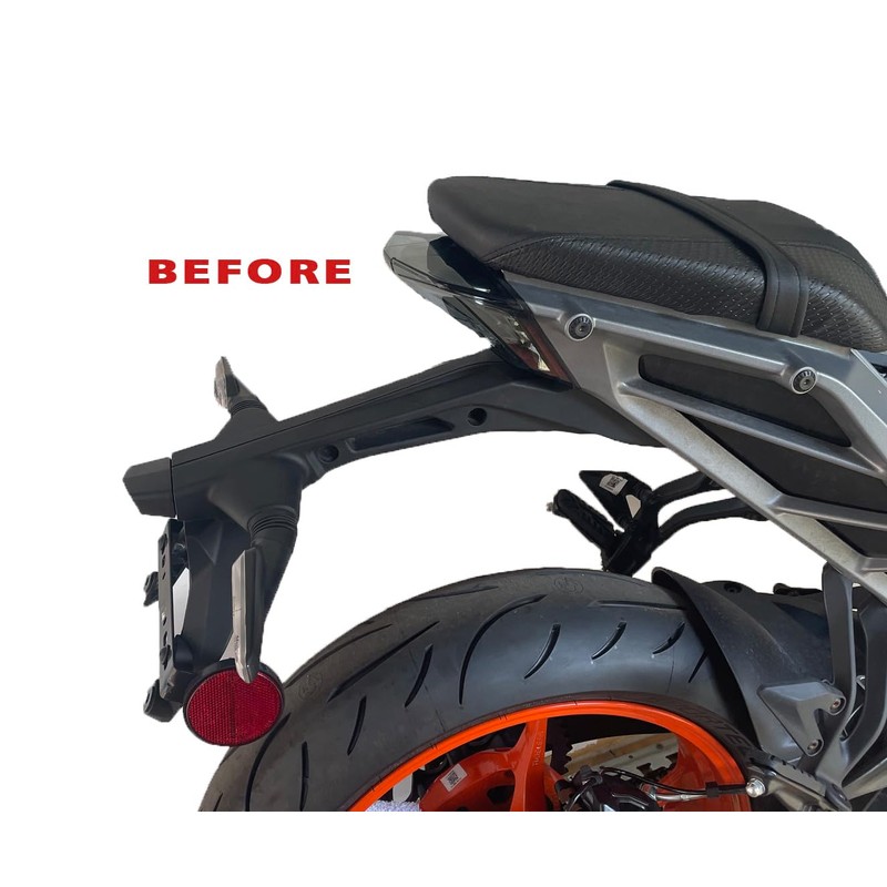 BIKELITEZ Fender Eliminator Fits KTM 2024 390 Duke CLEAR STD