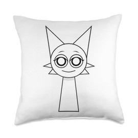 Wenda by Sprunki! Throw Pillow