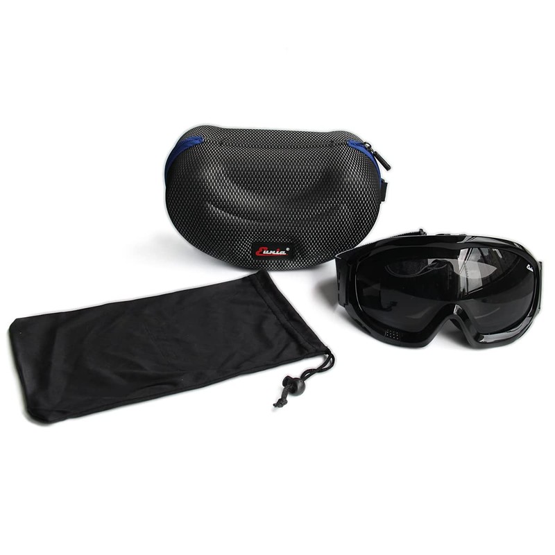 KOCKAFEJ Over The Glasses(OTG) Double Lens Cycling Ski Multipurpose Goggles