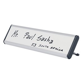 Bi-Silque NPL01011 Table Name Plates; Wipe Clean and Dry