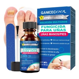 Líquido Antibacteriano De Uñas Grises Uñas Enfermas 30ml
