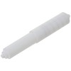 DANCO Spring-Loaded Toilet Tissue Holder Rod, White, 1-Set (88648), +
