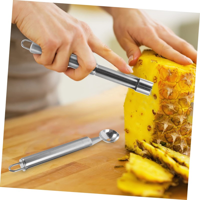 WHAMVOX Manual Fruit Core Remover Berry Core Slicer Apple Corer