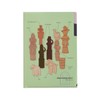 Green Flash STUDY HOLIC A5 Pocket Clear File Archaeology ST-338