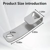 WELURE 2-Pack Cooler Lock Bracket with Bottle Opener, Heavy Duty