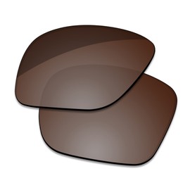 Acefrog AR Coated Polarized Replacement Lenses/Nose Piece for Oakley Turbine OO9263 Sunglasses - Flash Bronze