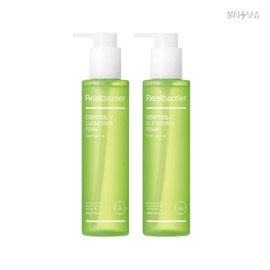 Real Barrier Cleansing Foam Control T Oil Sebum Care Cleansing Foam 200ml 2pcs / 리얼베리어 클렌징폼 컨트롤 T 유분 피지케어 클렌징폼 200ml 2개