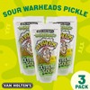 Van Holten's Warheads Extreme Sour Pickle Pack Of 3!!!