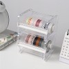 Dreamty 2 Pack Washi Tape Cutting Dispenser Roll Tape Holder