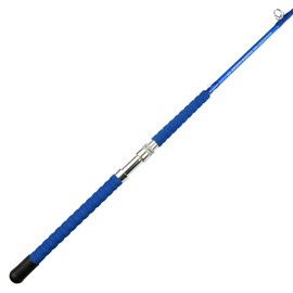ANCIENT MARINER Catfish Fishing Rods 7’6 Glow in The Dark Ancient Mariner The Challenger Casting Rod, Medium Heavy （Blue）