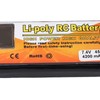 Drone Lithium Battery 7.4v 4200mah 45C 2S Lipo Battery with