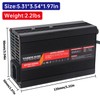 WAOUKS 58.4V 5A Charger 58.4V LiFePO4 Battery Charger DC C13