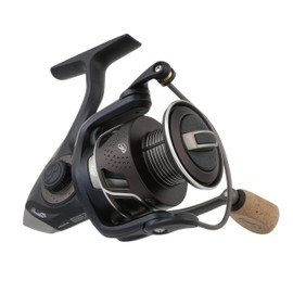Pflueger President XT Spinning Fishing Reel, Size 40, 10 Stainless Steel Ball Bearing System, Sealed Oil Felt Front Drag, Carbon Body with Machined Aluminum Main Shaft and Gear