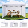 10x10 Canopy Sidewall, 1 Pack White Wall Panel, Frame Not