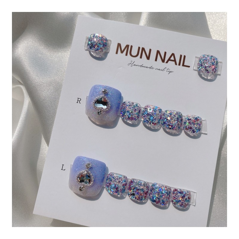 MunNail Aurora Pedi Tip - No. 9 / MunNail 오로라