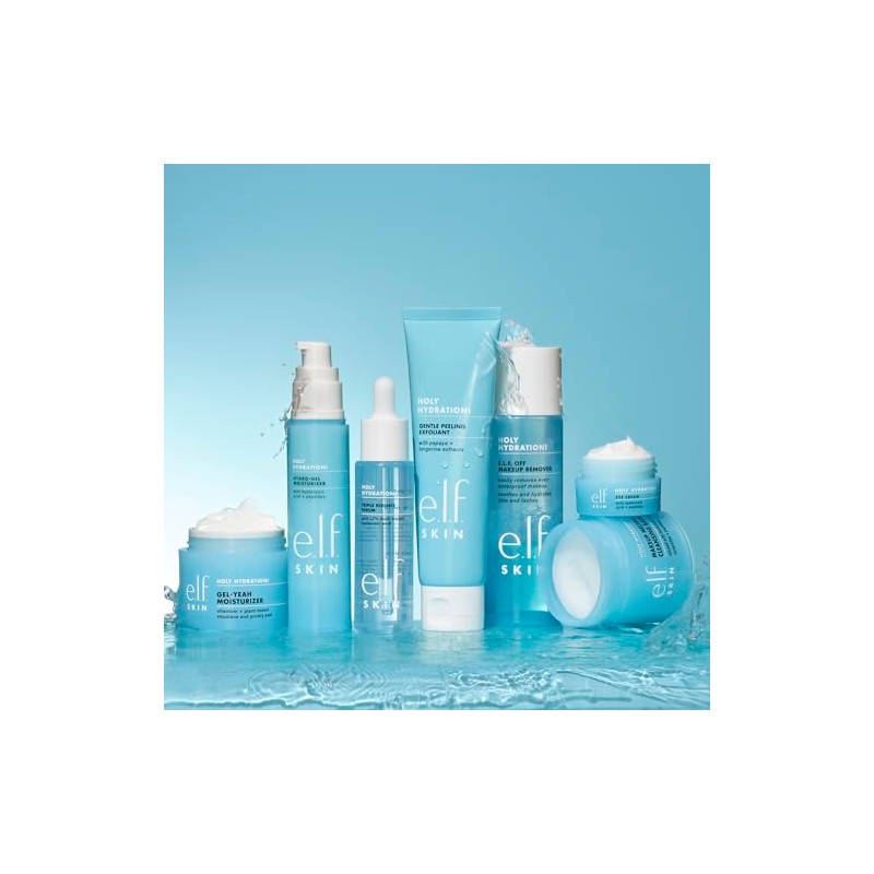 e.l.f. Holy Hydration Hydro-Gel Moisturizer, Hydrates Moisturizes Skin for a