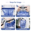 Zanhour Waterproof Dry Bag - Roll Top Transparent Storage Bag,2L/5L/10L/20L,Suitable