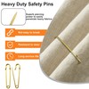 Extra Large Safety Pins, 10 PCS Heavy Duty Big Safty